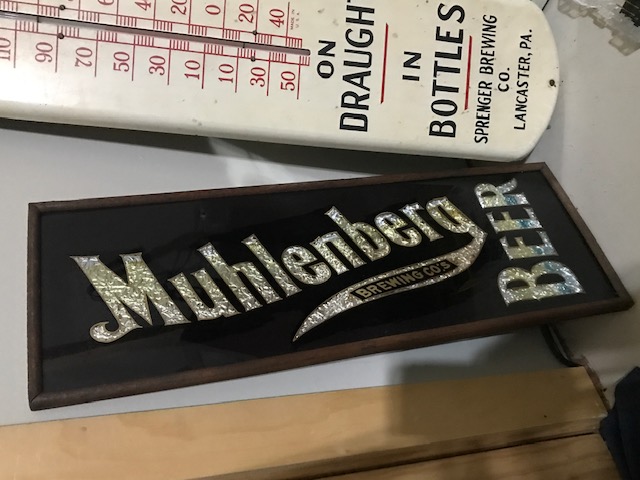 Muhlenberg Beer Sign